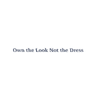 ayrela sustainable fashion ayrela fablease own the look not the dress Sticker