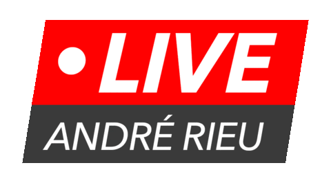 Recording In Concert Sticker by André Rieu