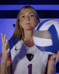 Depaul University Volleyball GIF by DePaul Athletics