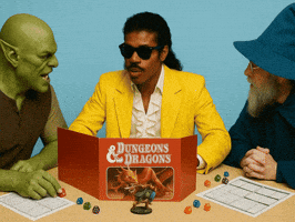 Playing Dungeons Dragons GIF by Jukebox Saints