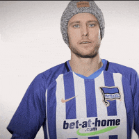 christmas hand GIF by Hertha BSC