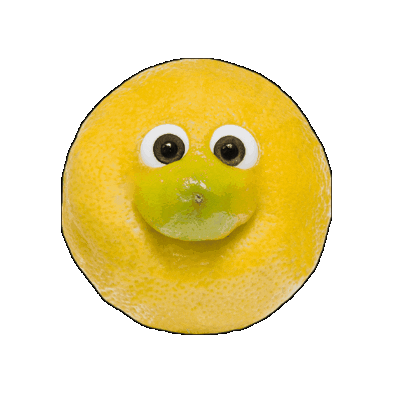 Lemon Huhu Sticker