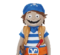 Paul Thumbs Up Sticker by VR-Bank Donau-Mindel
