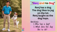 Renj and his Dog