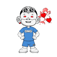 Surprised Face Wow Sticker by Zhot Shop