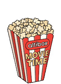 Altibox movie netflix hbo popcorn Sticker