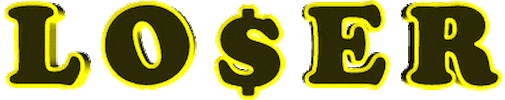 loser not friend Sticker by AnimatedText