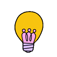 Lightbulb Foodbank Sticker