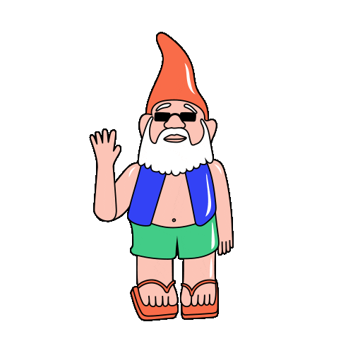 Man Hello Sticker by Plantes pour tous