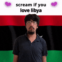 (silent) scream if you love libya