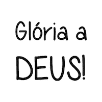 Gloria A Deus Sticker by Casa de Oração