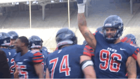pennquakers pennfb GIF by Penn Athletics