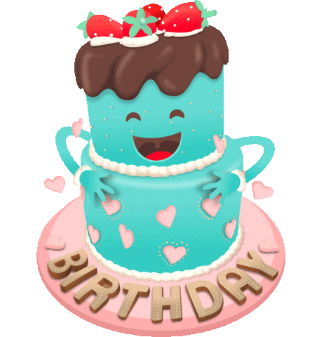 Happy Birthday Sticker by MCD Studio