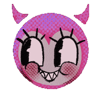 Cartoon Vintage Sticker by andythestreet