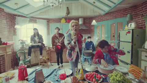 k-pop winner GIF