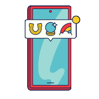 amazontreasuretruck text shopping amazon online shopping Sticker