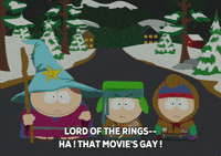 eric cartman snow GIF by South Park 