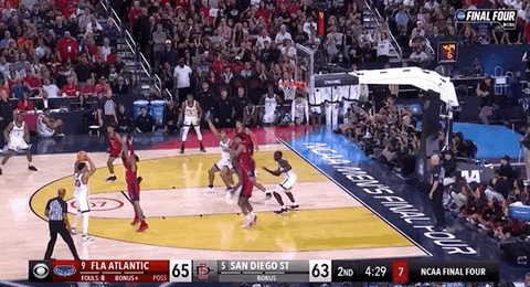 College Hoops Sport GIF by NCAA March Madness