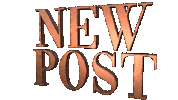 samperle new post post light gold Sticker