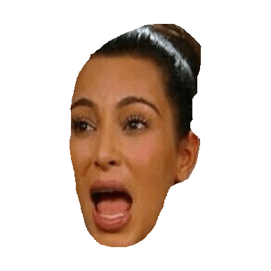 kim omg STICKER by imoji