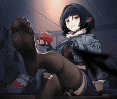 Sniffing Jane Doe GIF