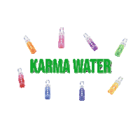 Vitamin Water Rainbow Sticker by Karma Water