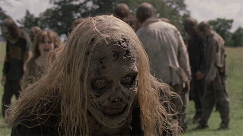 Fight Rage GIF by The Walking Dead