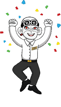 Happy Dance Sticker by Zhot