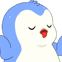 Summer Sweating Sticker by Pudgy Penguins