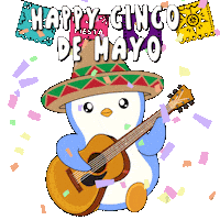 Spanish Dancing Sticker by Pudgy Penguins