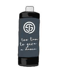 sjolietanning tan tanning solution spray tan Sticker