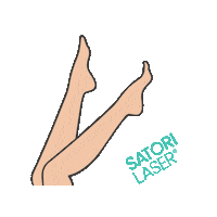 satorilaser beach laser legs laserhairremoval Sticker