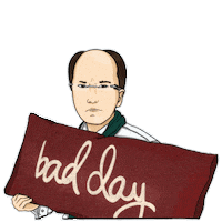 Bad Day Sticker by Leonie und Markus
