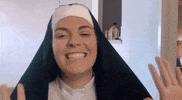 stayflylife happy lauren nun nun trip GIF