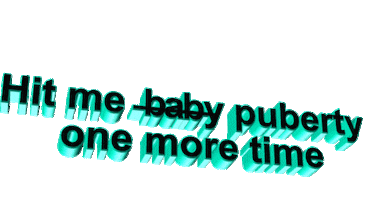 blue Sticker by AnimatedText