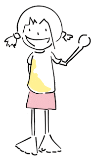 MsSlow girl friends kids wave Sticker