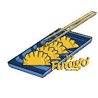 Gyoza Sticker by Toko Kopi Tuku