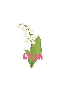 Lilja Sticker