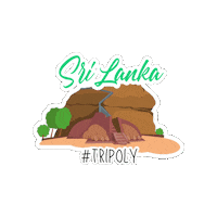 Sri Lanka Sticker by Tripoly