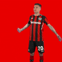 Charles Aranguiz Applause GIF by Bayer 04 Leverkusen