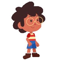 Animation Cartoon Sticker by Mytikah - O Livro dos Heróis