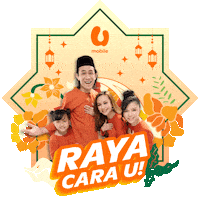 Hari Raya Eid Sticker by U Mobile