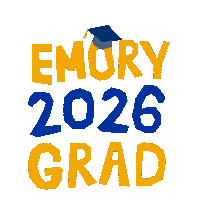 Class Of 2026 Sticker by Emory University