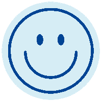 Smiley Face Wink Sticker by Athena Club