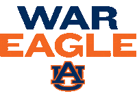 war eagle cws Sticker by Auburn Tigers