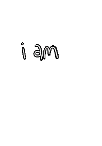 laurenamandagio i am affirmations pink and blue I am beautiful Sticker
