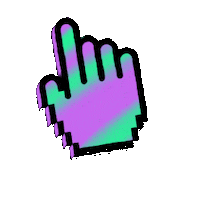 Hand Pointer Sticker by Morrow  - The Creative Club