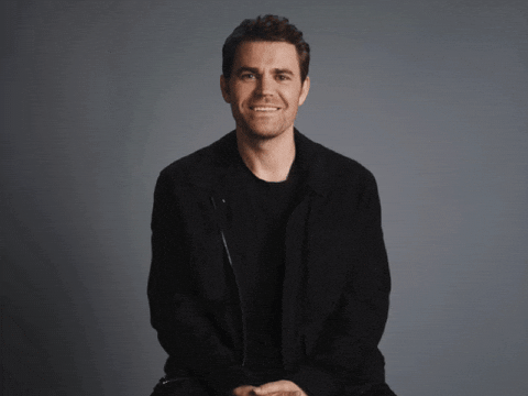 Paul Wesley Smile GIF