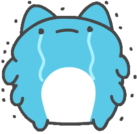 Sad Cry Sticker by Capoo