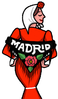 San Isidro Spain Sticker